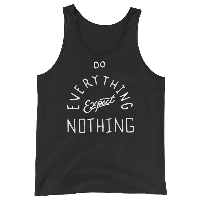 Do Everything Expect Nothing Black Tank Top WE ARE ALL SMITH Mens Jewelry Clothing Rings Do Everything Expect Nothing Black Tank Top WE ARE ALL SMITH Mens Jewelry Clothing Rings