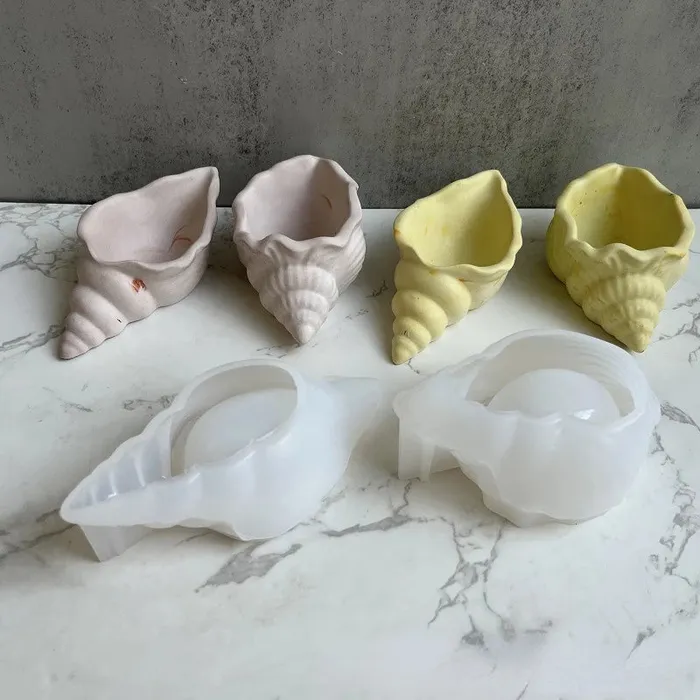 Earrings Resinarthub Shell Storage Silicone Mold