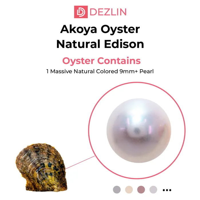 Earrings YAE1 Akoya Oyster Edison Pearl 8mm