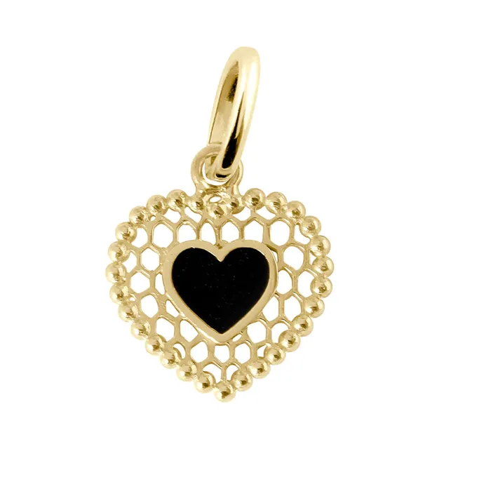 Lace Heart Pendants Gigi Clozeau Necklaces