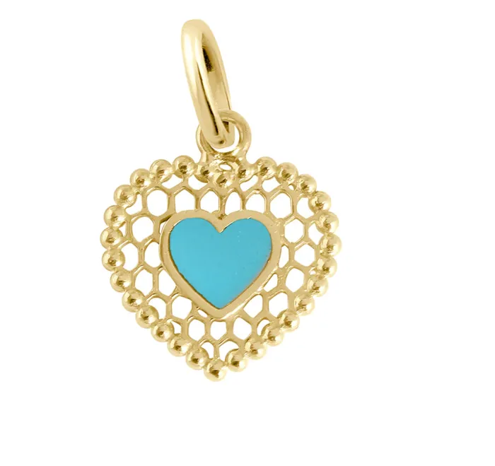 Lace Heart Pendants Gigi Clozeau Necklaces