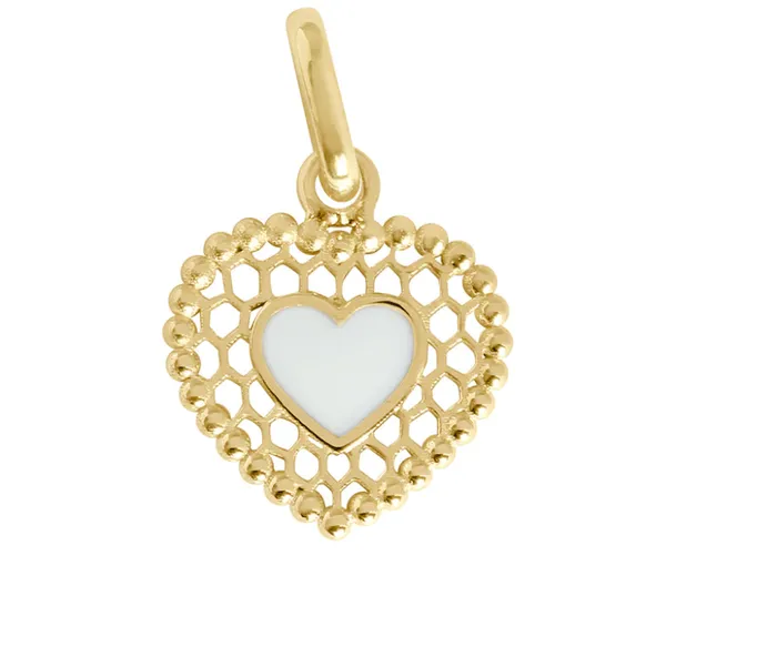 Lace Heart Pendants Gigi Clozeau Necklaces