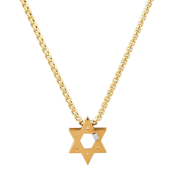 Necklaces Helena Rose Ribbed Magen Necklace
