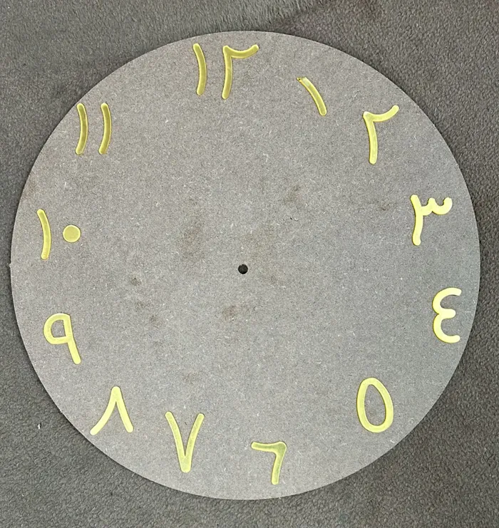 RESIN ART HUB Necklaces 12 Digits Arabic Numbers for Resin Clock Making