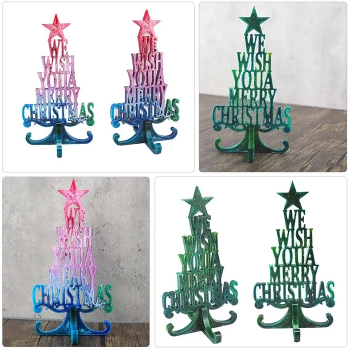 Resinarthub Necklaces Christmas Tree Mould
