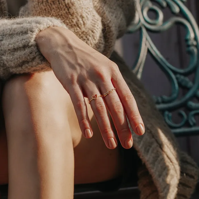 Rings AURELIE GI REGALIA Textured Band