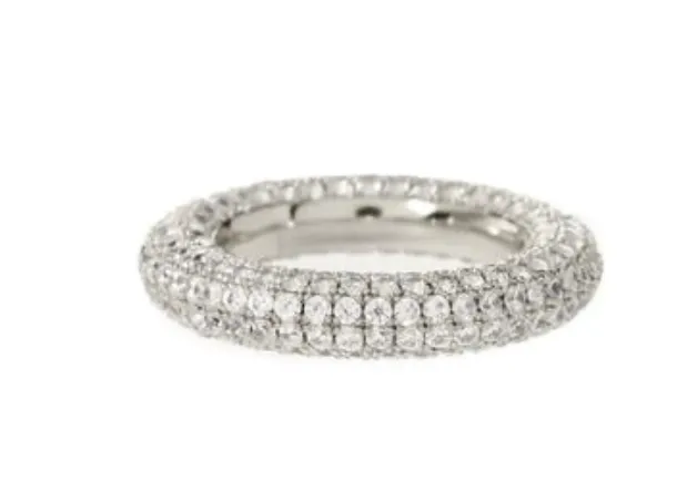 Rings LUV AJ Amalfi Ring Pave Rings LUV AJ Amalfi Ring Pave