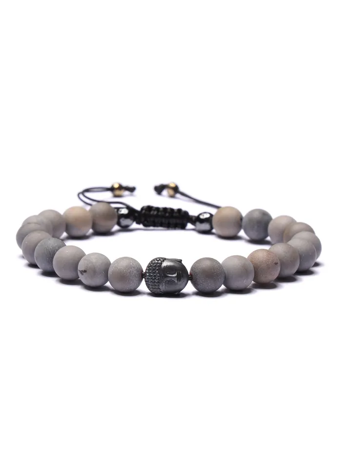 WE ARE ALL SMITH Mens Jewelry Clothing Bracelets Matte Eagle Eye Japer and Buddha Bead Bracelet WE ARE ALL SMITH Mens Jewelry Clothing Bracelets Matte Eagle Eye Japer and Buddha Bead Bracelet