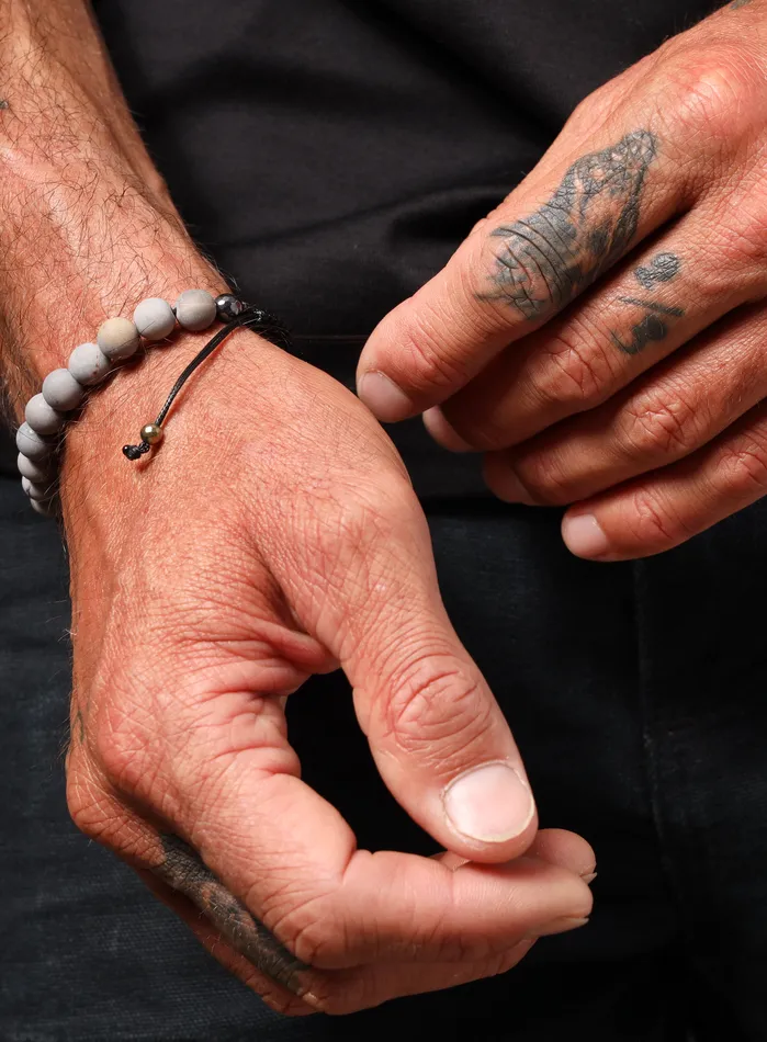 WE ARE ALL SMITH Mens Jewelry Clothing Bracelets Matte Eagle Eye Japer and Buddha Bead Bracelet