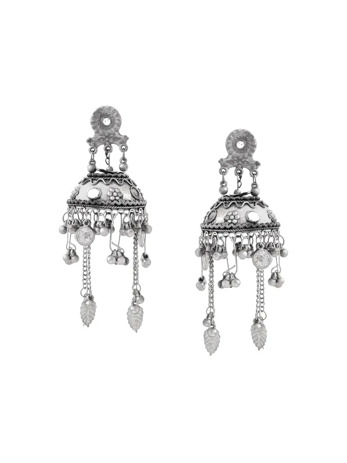 Yellow Chimes Earrings for Women and Girls Traditional Silver Oxidised Jhumka Earrings German Silver Big Jhumki Earrings Birthday Gift For girls and women Anniversary Gift for Wife Yellow Chimes Rings Yellow Chimes Earrings for Women and Girls Traditional Silver Oxidised Jhumka Earrings German Silver Big Jhumki Earrings Birthday Gift For girls and women Anniversary Gift for Wife Yellow Chimes Rings