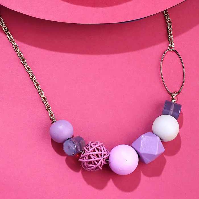 Yellow Chimes Earrings Yellow Chimes Necklace for Women and Girls Fashion Blue Choker Necklace for Women Western Geometric Statement Style Choker Necklace Birthday Gift for Girls Women Anniversary Gift for Wife