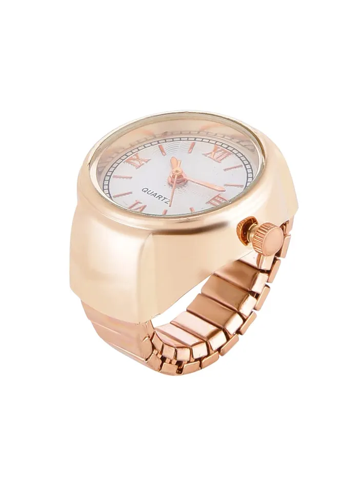 Yellow Chimes Rings for Women and Girls Stretchable Rose Gold Rings for Girls Watch Designed Women Ring Birthday Gift for Women and Girls Anniversary Gift for Wife Yellow Chimes Earrings
