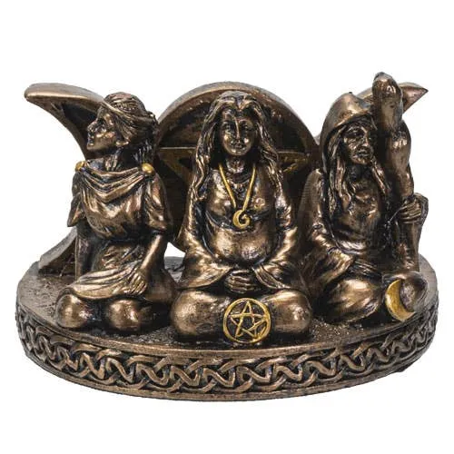 14157 Mother Maiden Crone Card Holder PACIFIC GIFTWARE Necklaces