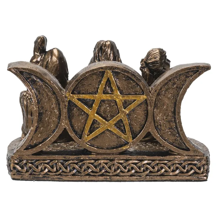 14157 Mother Maiden Crone Card Holder PACIFIC GIFTWARE Necklaces