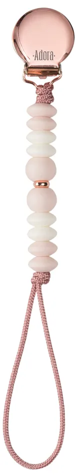 Adora Pacifier Clip Baby Gift Blush Ombre Adora Baby Gifts Necklaces