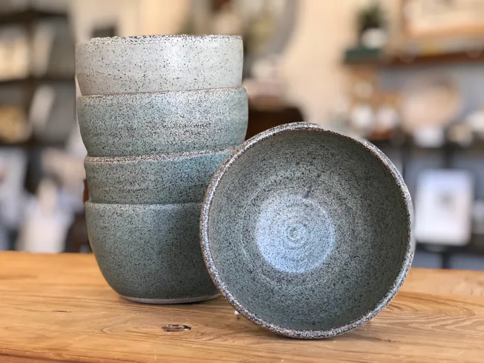 Al Westcott Wholesale Earrings Small Bowl Green