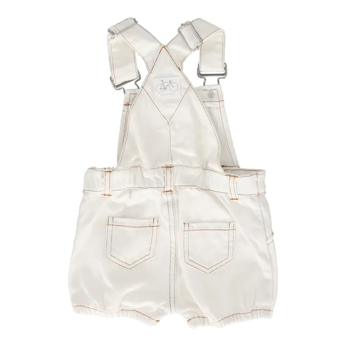 Analogie Analogie Bicycle Overalls White Graphic Denim Collection Rings Analogie Analogie Bicycle Overalls White Graphic Denim Collection Rings