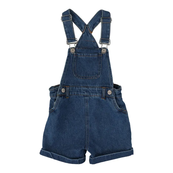Analogie Rings Analogie Bicycle Overalls Blue Graphic Denim Collection