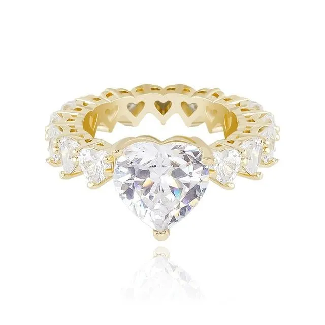 BBYKUTE Rings Kute Heart Ring