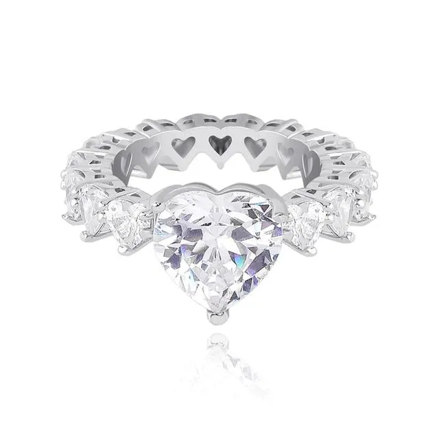 BBYKUTE Rings Kute Heart Ring
