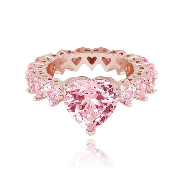 BBYKUTE Rings Kute Heart Ring