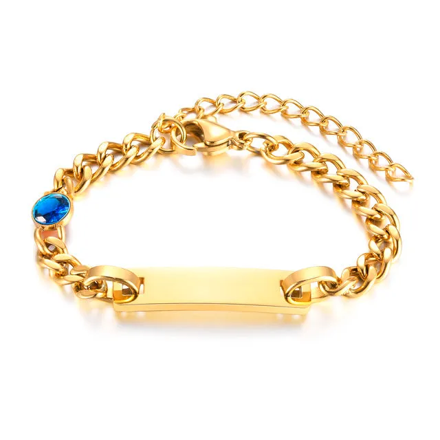 Birthstone Baby Bracelet Juzan Jewelry Bracelets
