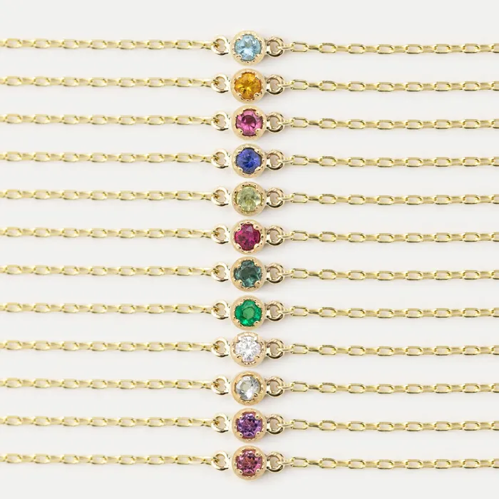 Bracelets Envero Jewelry Dahlia Birthstone Bracelet