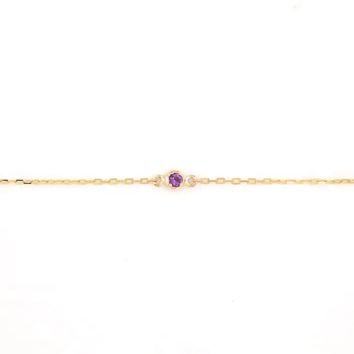Bracelets Envero Jewelry Dahlia Birthstone Bracelet