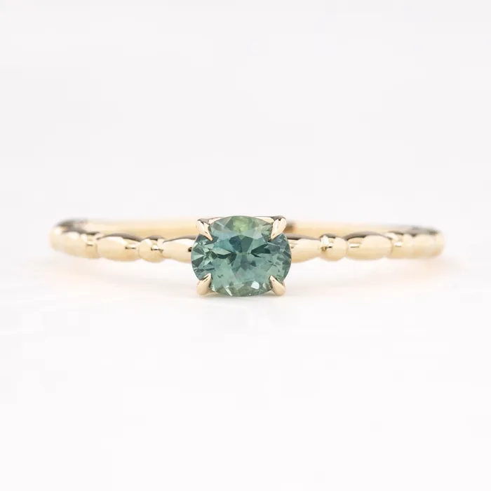 Candy Ring 045ct Green Montana Sapphire Envero Jewelry Rings