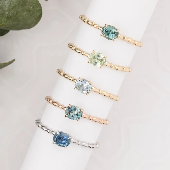 Candy Ring 045ct Green Montana Sapphire Envero Jewelry Rings Candy Ring 045ct Green Montana Sapphire Envero Jewelry Rings