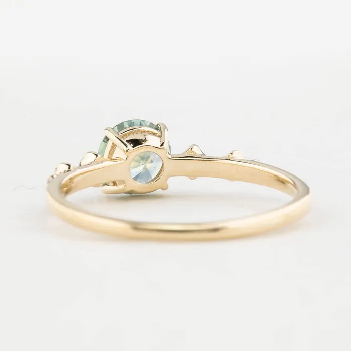 Celeste Ring 095ct Montana Sapphire Ring 14K Yellow Gold One of a kind Envero Jewelry Rings Celeste Ring 095ct Montana Sapphire Ring 14K Yellow Gold One of a kind Envero Jewelry Rings