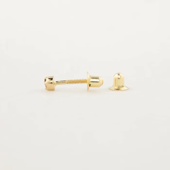 Dahlia 15mm Birthstone Stud Earrings for Kids Envero Jewelry Earrings Dahlia 15mm Birthstone Stud Earrings for Kids Envero Jewelry Earrings