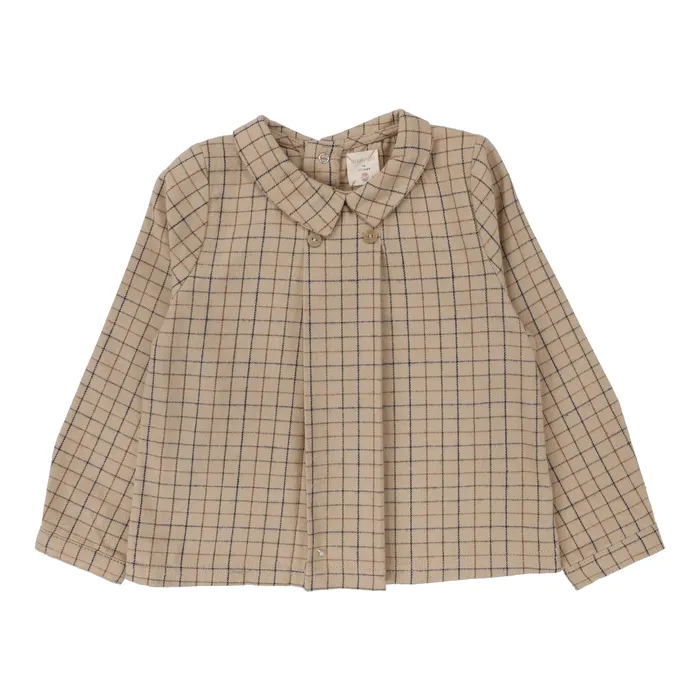 Earrings Analogie Analogie Toddler Boys Shirt Windowpane