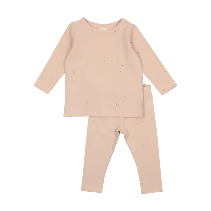 Earrings Analogie XPrint Lounge Set Pajamas Peach Analogie