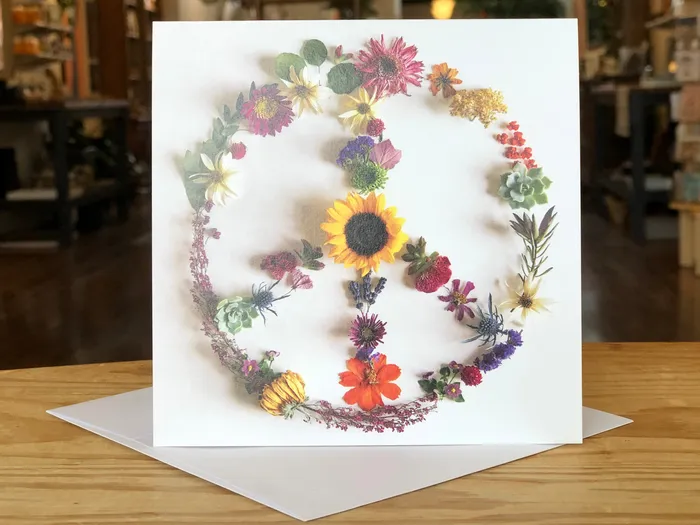 Earrings Bee in the Bucket Wholesale Peace Greeting Card