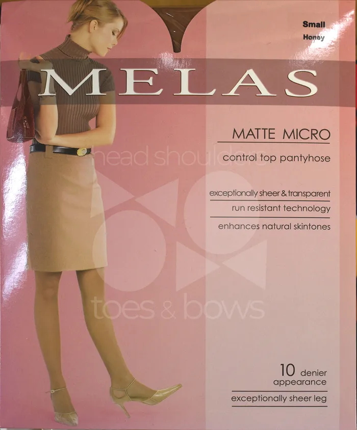 Earrings Melas Melas Micromatte 10 Denier Stockings Nude AS617