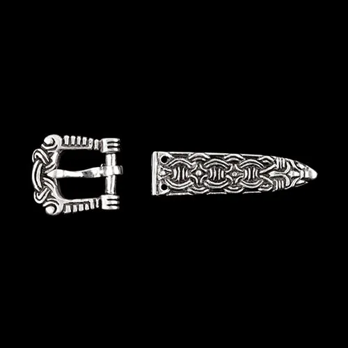 Earrings Northan Viking Silver Small Viking Belt Set from Borre
