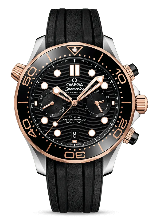 Earrings OMEGA OMEGASEAMASTER DIVER 300M COAXIAL MASTER CHRONOMETER CHRONOGRAPH 44 MM 21022445101001