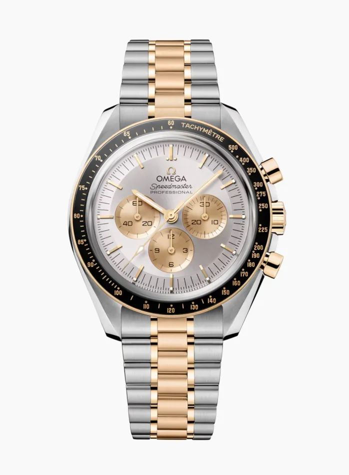 Earrings OMEGA OmegaSPEEDMASTER MOONWATCH PROFESSIONAL 42 mm steel Moonshine gold on steel 31020425002001 Earrings OMEGA OmegaSPEEDMASTER MOONWATCH PROFESSIONAL 42 mm steel Moonshine gold on steel 31020425002001