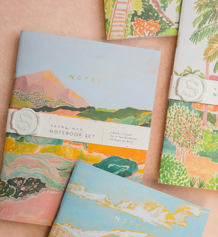 Earrings Seedlings Notebook Set