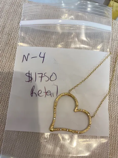 Elisabeth Bell Necklaces N4 Heart Necklace