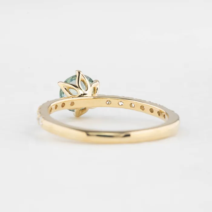 Envero Jewelry Maria Luxe Ring 091ct Parti Blue Green Montana Sapphire Rings Envero Jewelry Maria Luxe Ring 091ct Parti Blue Green Montana Sapphire Rings