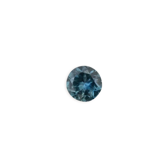 Envero Jewelry Rings 075ct Round Cut Teal Blue Montana Sapphire SR154
