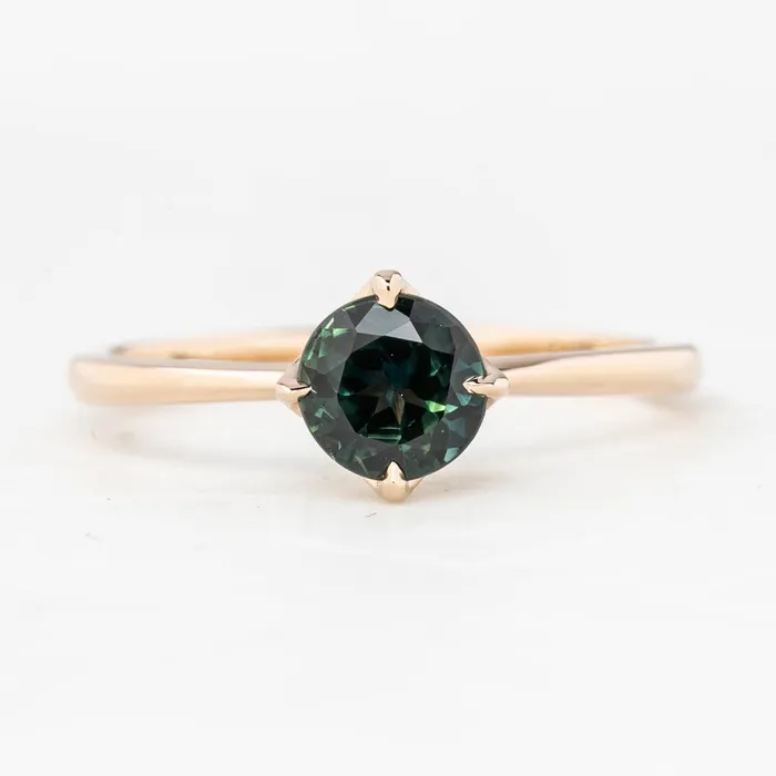 Envero Jewelry Rings Alice Ring 079ct Queensland Sapphire Ring 14K Rose Gold One of a kind Envero Jewelry Rings Alice Ring 079ct Queensland Sapphire Ring 14K Rose Gold One of a kind