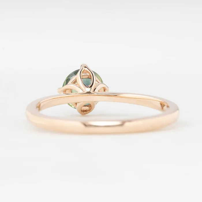 Envero Jewelry Rings Alice Ring 079ct Queensland Sapphire Ring 14K Rose Gold One of a kind Envero Jewelry Rings Alice Ring 079ct Queensland Sapphire Ring 14K Rose Gold One of a kind