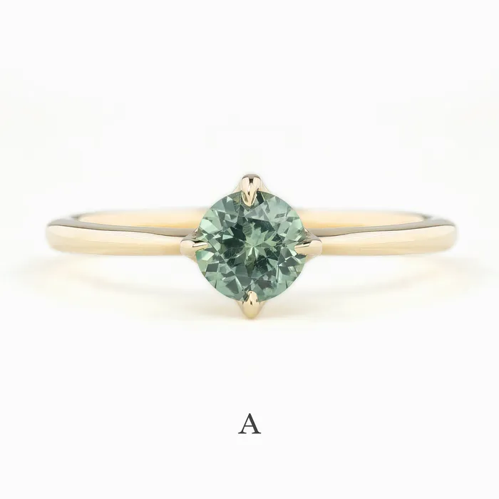 Envero Jewelry Rings Alice Ring 5mm 060ct Montana Sapphire 14k Gold Envero Jewelry Rings Alice Ring 5mm 060ct Montana Sapphire 14k Gold