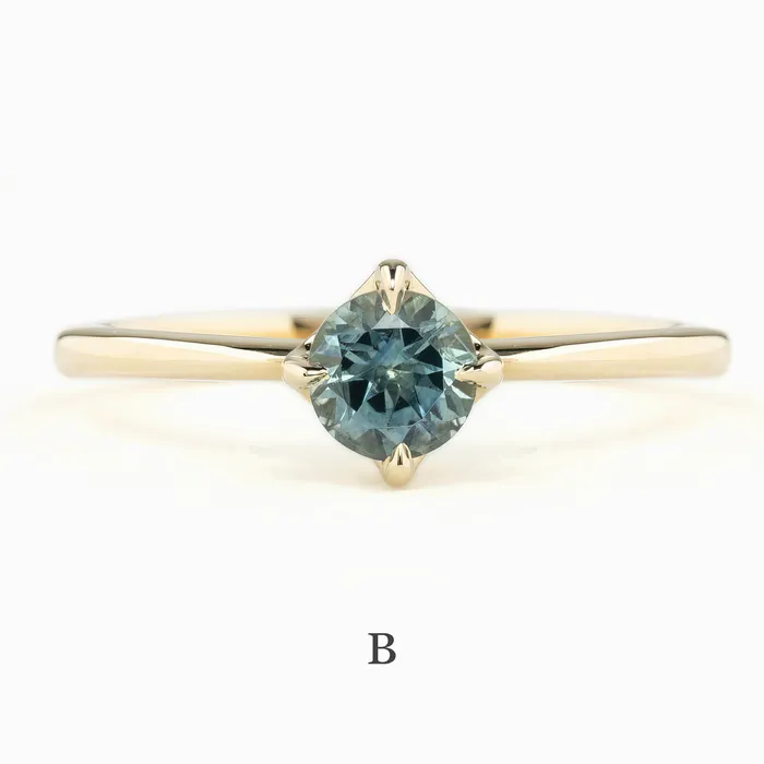 Envero Jewelry Rings Alice Ring 5mm 060ct Montana Sapphire 14k Gold Envero Jewelry Rings Alice Ring 5mm 060ct Montana Sapphire 14k Gold