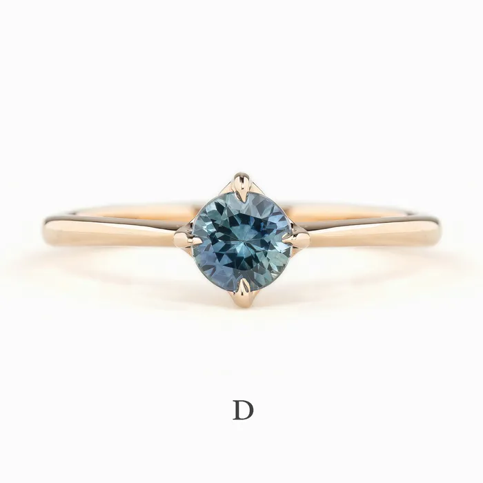 Envero Jewelry Rings Alice Ring 5mm 060ct Montana Sapphire 14k Gold Envero Jewelry Rings Alice Ring 5mm 060ct Montana Sapphire 14k Gold