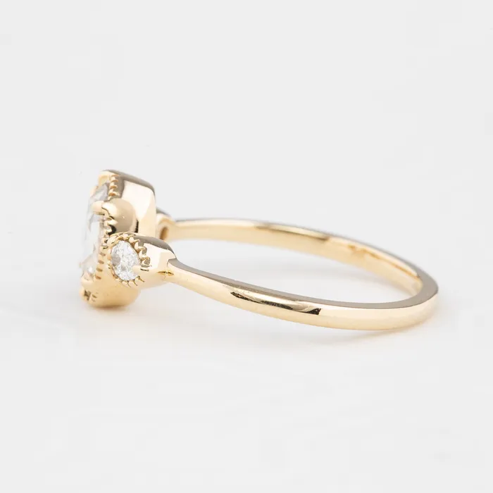 Envero Jewelry Rings Diana Ring 056ct Oval Rose Cut Diamond 14k Yellow Gold One of a kind Envero Jewelry Rings Diana Ring 056ct Oval Rose Cut Diamond 14k Yellow Gold One of a kind