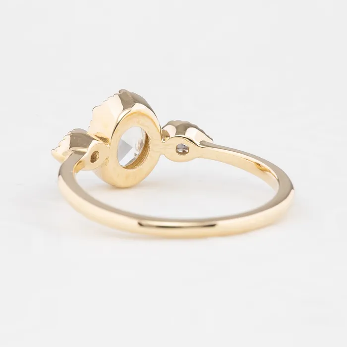Envero Jewelry Rings Diana Ring 056ct Oval Rose Cut Diamond 14k Yellow Gold One of a kind Envero Jewelry Rings Diana Ring 056ct Oval Rose Cut Diamond 14k Yellow Gold One of a kind